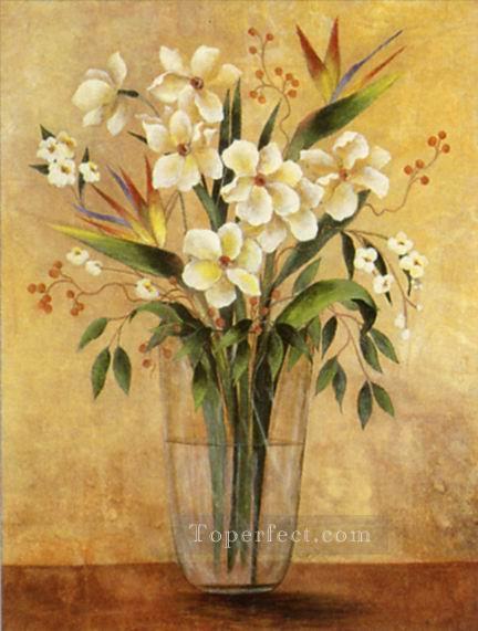 Adf190 decoración flores Pintura al óleo